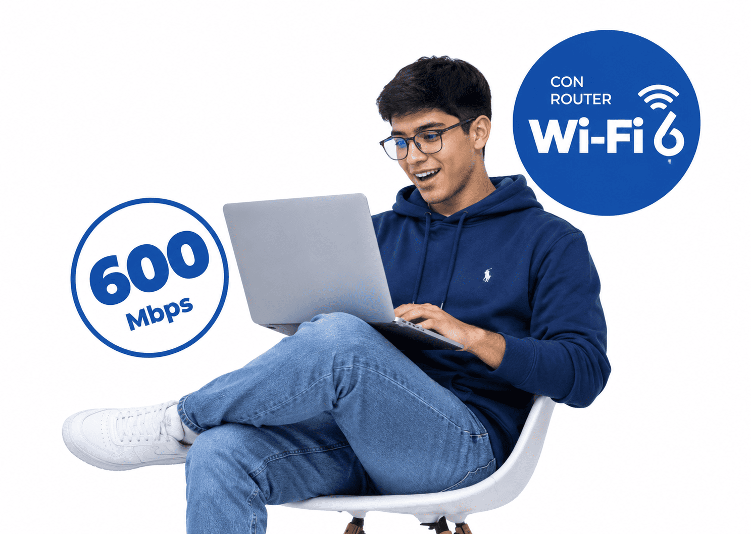 Plan Linka 600 Mbps con WiFi 6